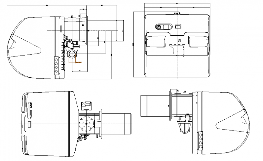 Musical instrument piano detail elevation autocad file
