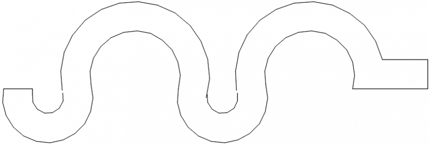 Neon lig 2d elevation block cad drawing details dwg file