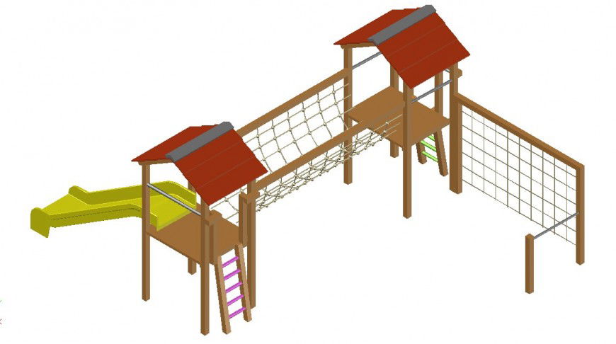 Net base game for kids 2d dwg file