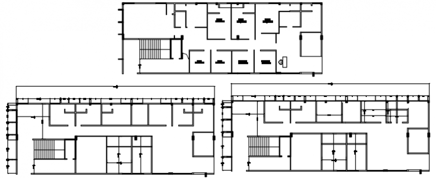 New office floor plan and framing plan structure cad drawing details dwg file