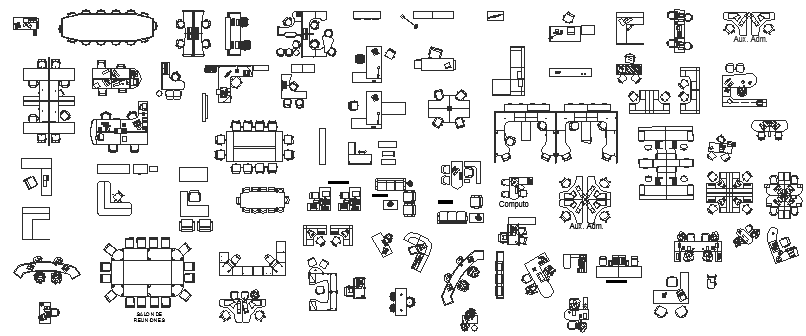 office furniture interior drawings