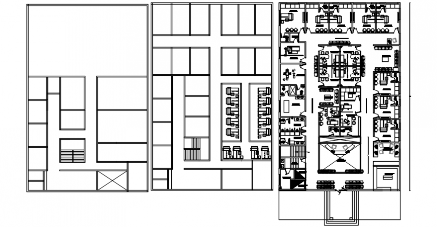 Office building floor plan and framing plan and structure cad drawing details dwg file