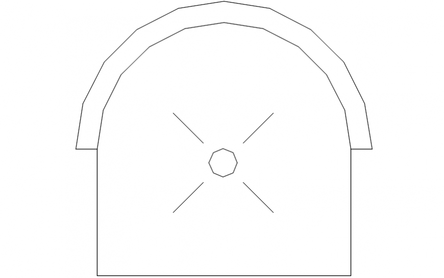 Office chair top view elevation block drawing details dwg file