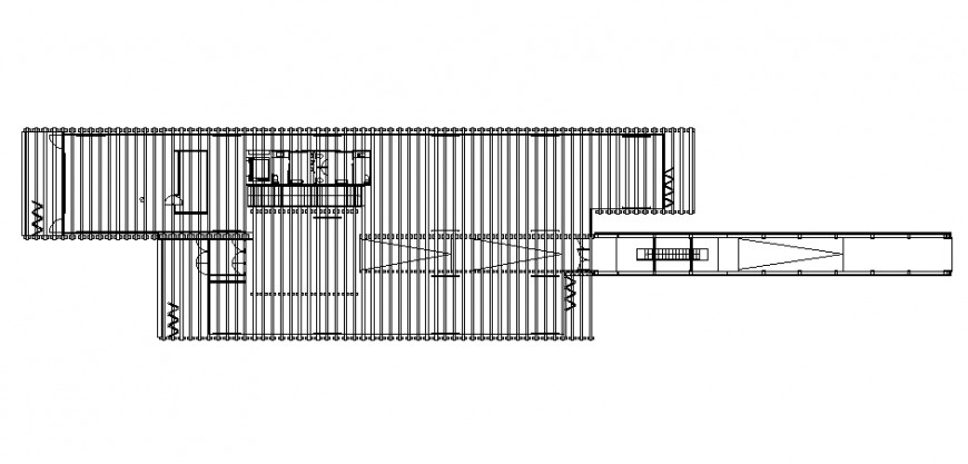 Office floor framing plan details dwg file
