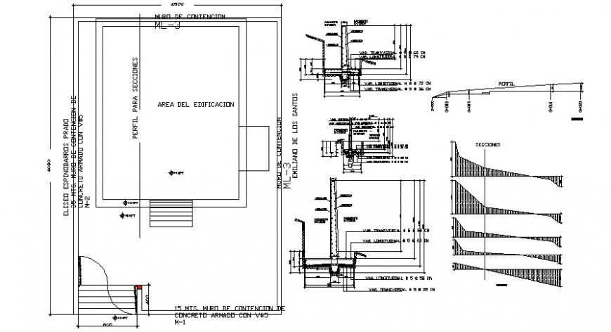 Office floor framing plan structure and column details dwg file