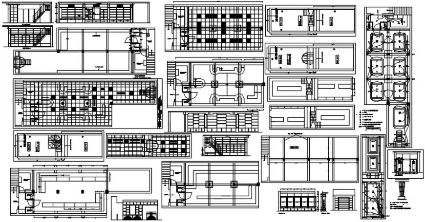 Office interior design autocad file