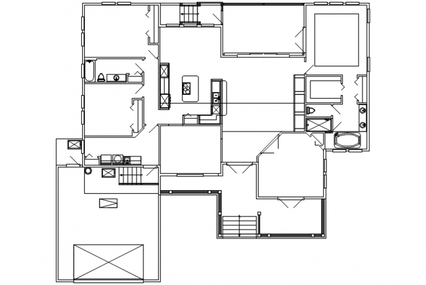 Old floor framing plan structure details of house dwg file