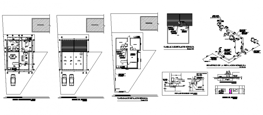 One family house floor plan and electrical layout plan details dwg file