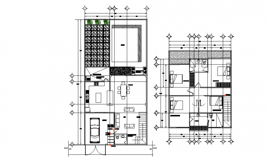 One family house plan