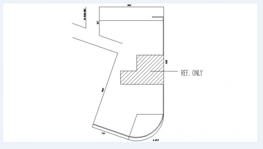 One family house reference site plan cad drawing details dwg file