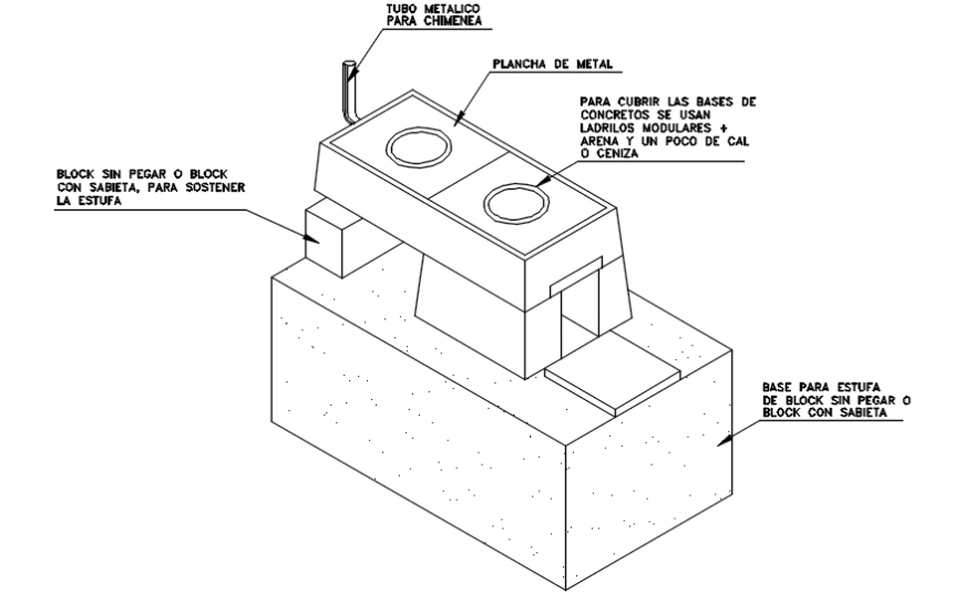 Online griddle stove elevation cad drawing details dwg file