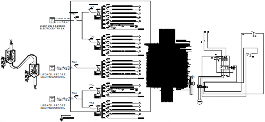 Operating scheme electronical cad file