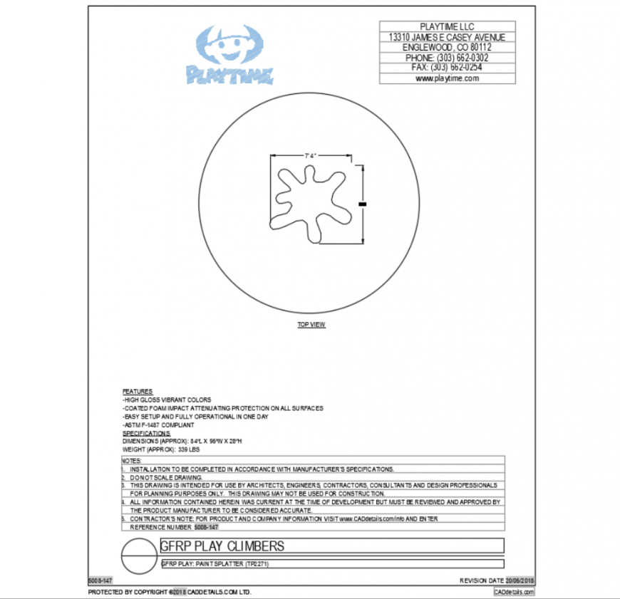 Paint splatter top view cad block design dwg file