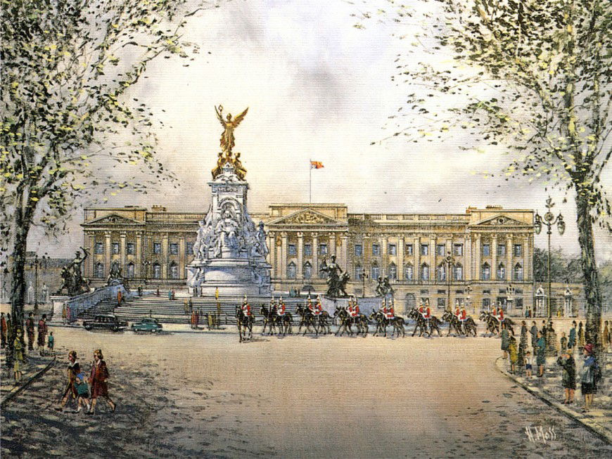 Palace front view plan dwg file