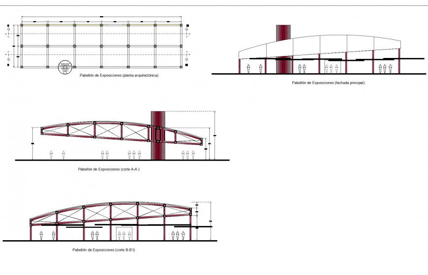 Park plaza and ephemeral architecture layout file