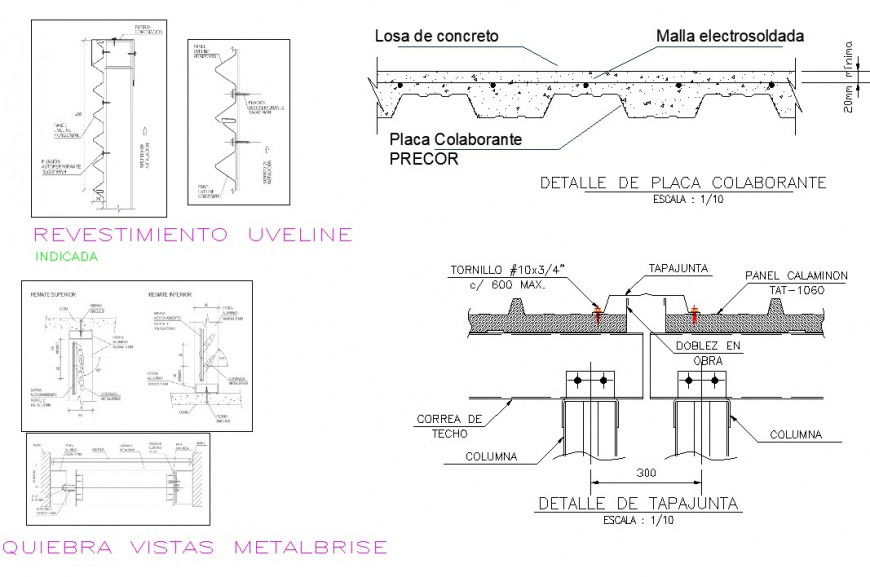 Paver plan and section autocad file