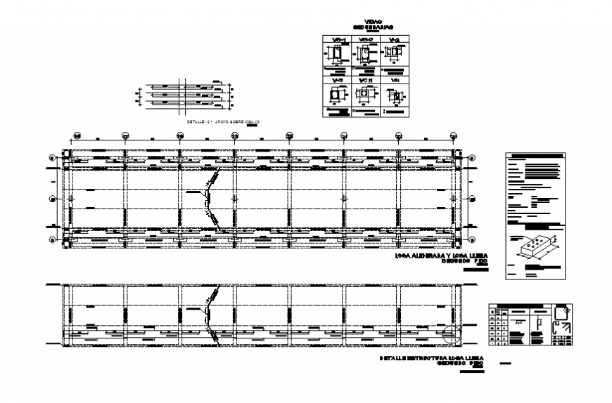 Pavilion of an educational institution foundation and cad structure details dwg file