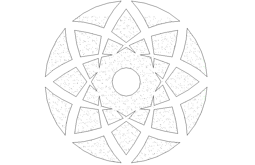 Paving graphic design 2 d plan layout file