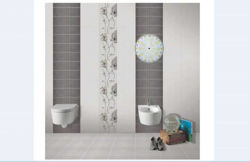 PDF file of water closet and washing area interior view