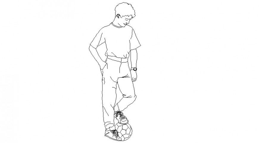 People blocks drawings men autocad software file