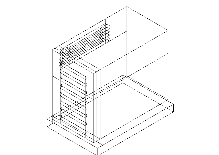 perspective image of ventilation window