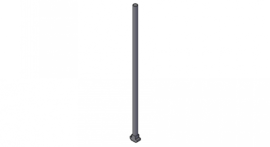 Pillar construction project elevation