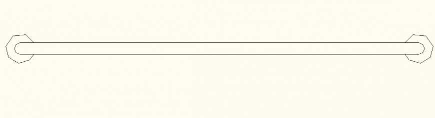 Pipe detail elevation detail kayout plan