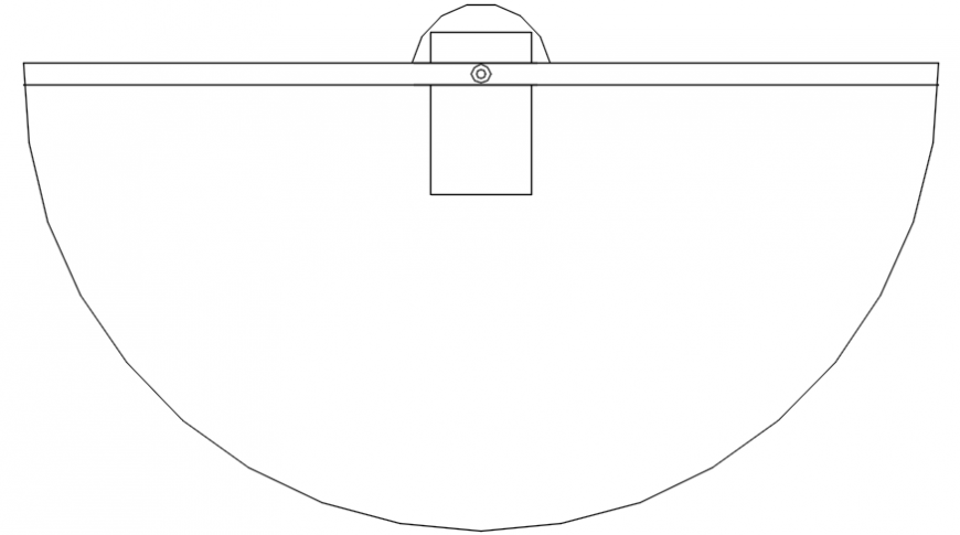 PIV sliding single door elevation block drawing details dwg file