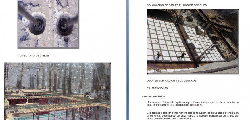 Placing cable in two directions detail dwg file