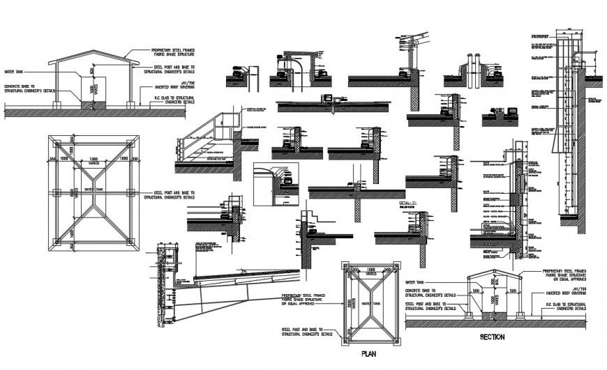 Plan for designer detail warehouse AutoCAD software