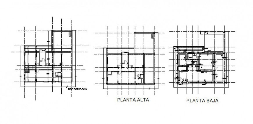Plan of housing apartment dwg autocad software file
