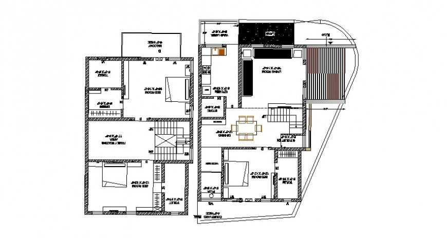 Autocad Plans Of House Free Download With Architectural View