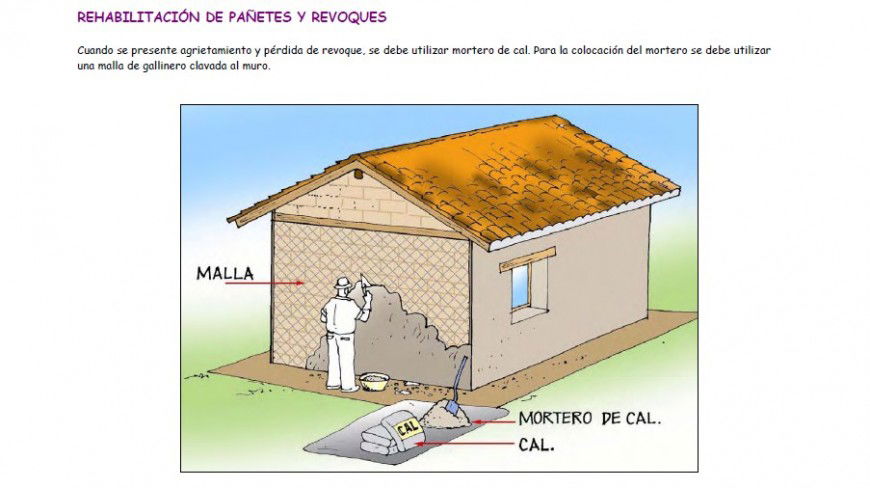 Plaster application detail 3d image in PDF file.