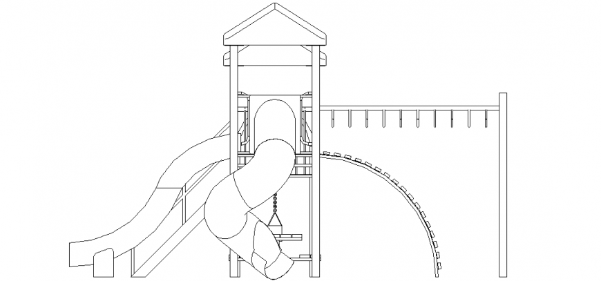 Playing equipment design with its system dwg file