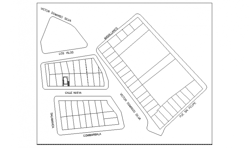 Plot area design of Flat architecture housing design drawing