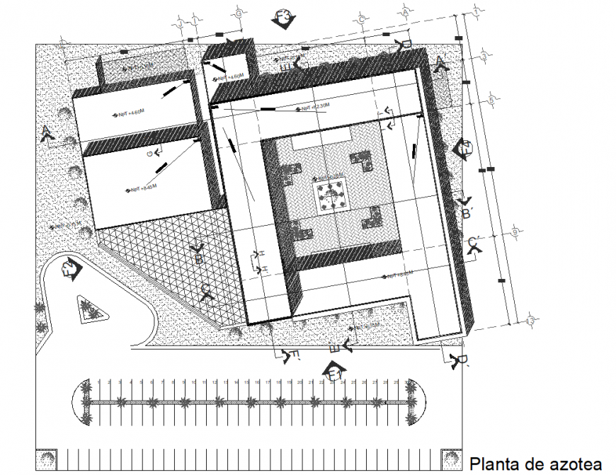 Plot structural plan autocad file