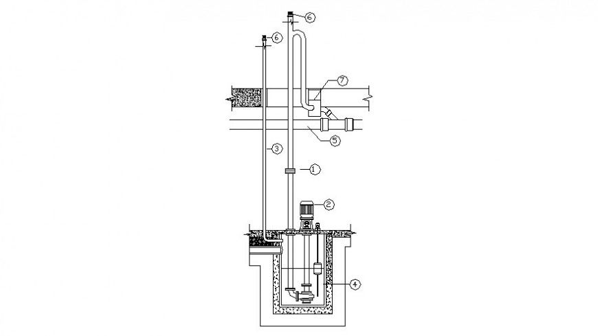 Plumbing components units of pipe block drawings in autocad