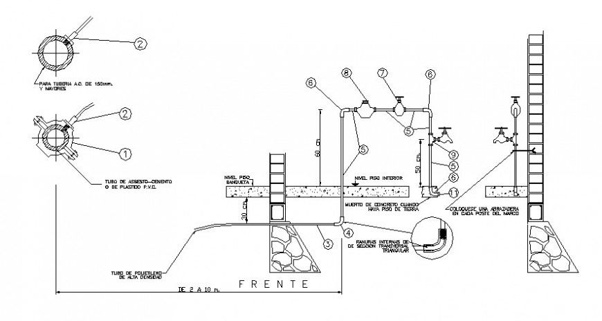 Plumbing fixture drawings 2d view autocad software file