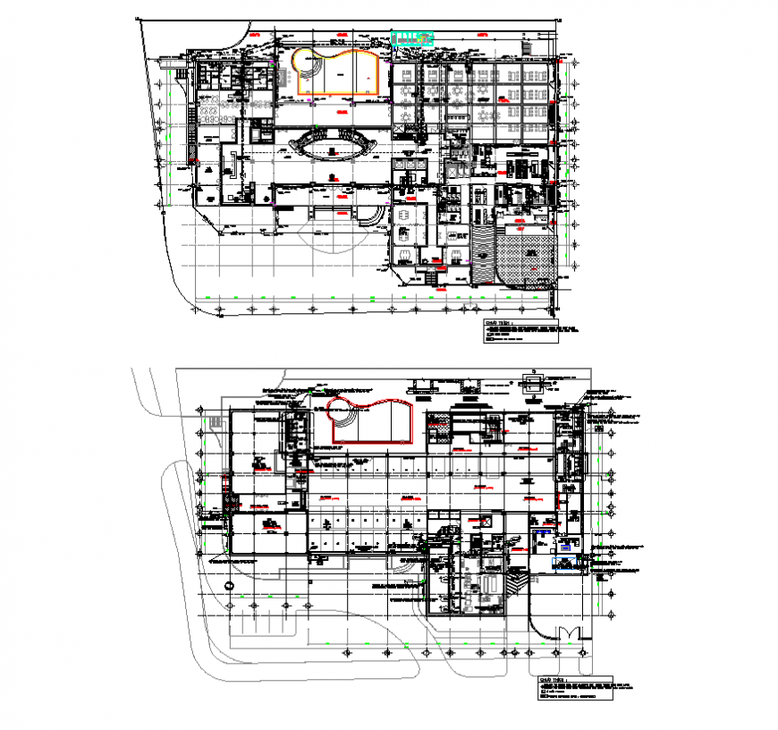 Plumbing network of house structure detail elevation and plan layout autocad file