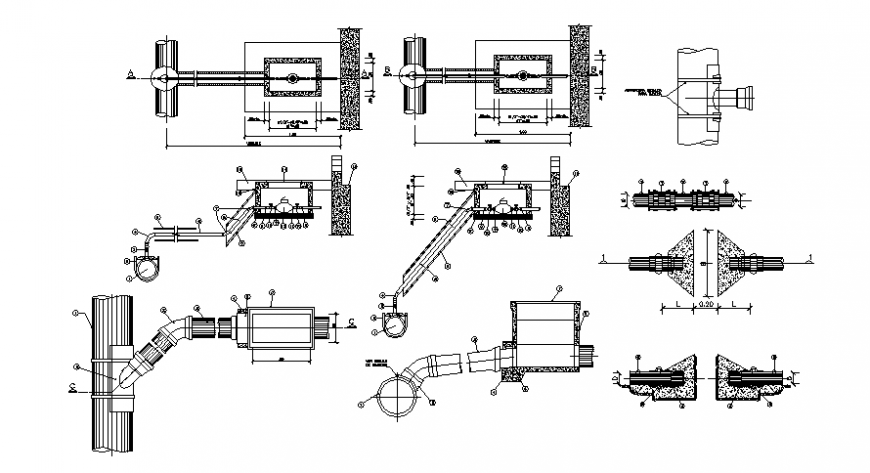 Plumbing sectional file detail file view