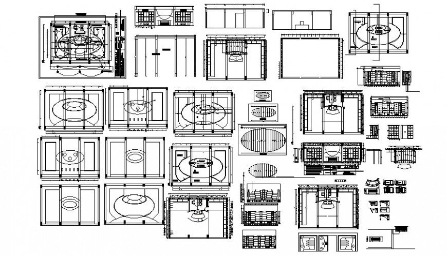 POP ceiling drawings detail 2d view autocad software file
