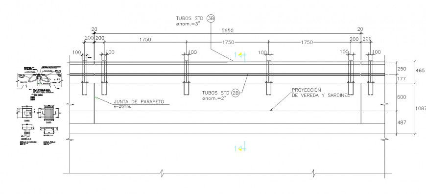 Pop ceiling sectional detail drawing in dwg AutoCAD file.