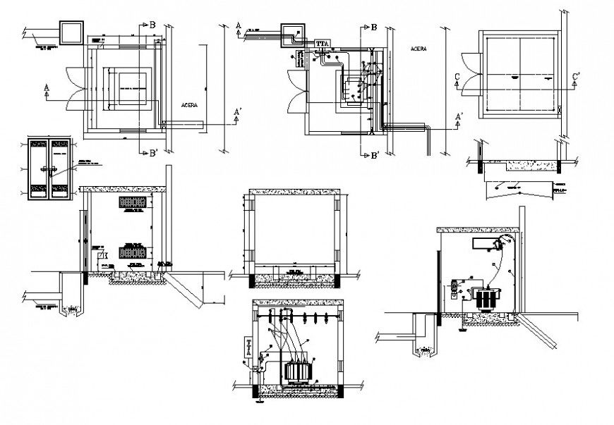 power project hospital cad file
