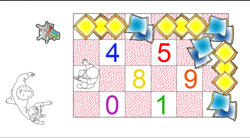 Pre school carpet design