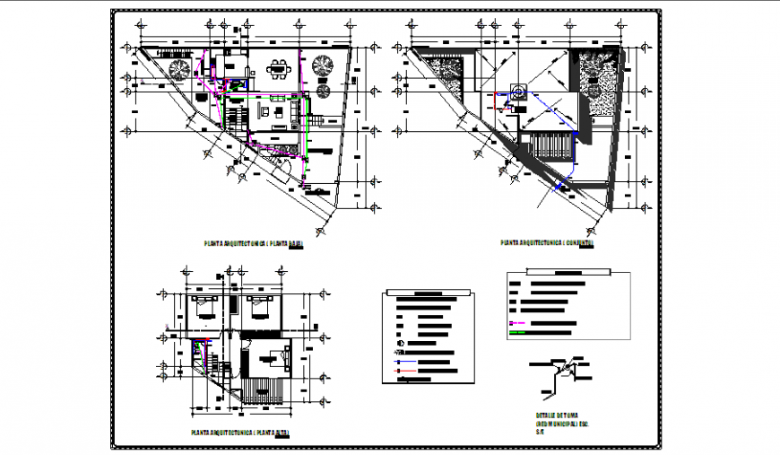 Presentation_architectural based project of house room design drawing