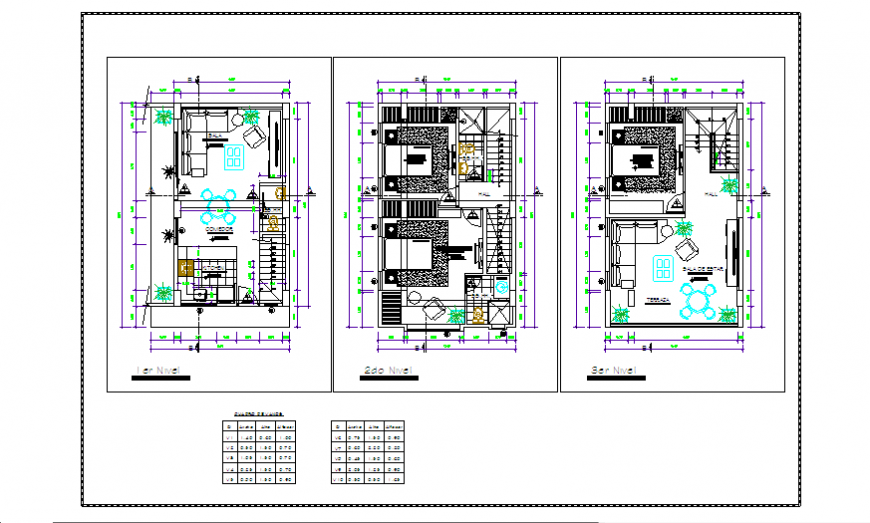 Project design drawing of small house design drawing
