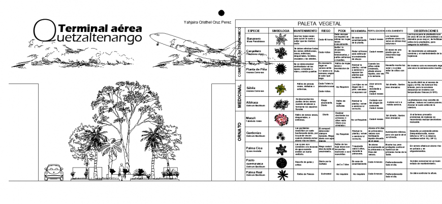 project of landscaping design in dwg file.