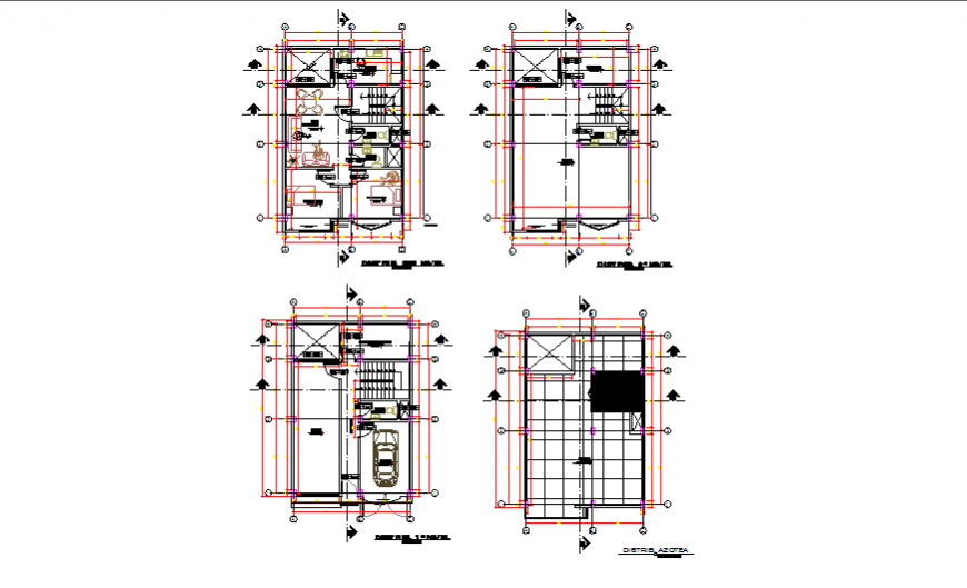 Proposed Architectural layout design of living place design