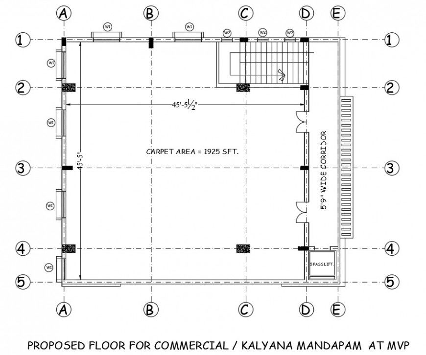 Proposed foundation plan structure details for shop dwg file
