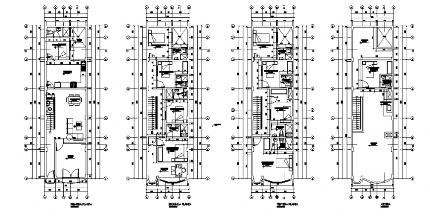 Proposed single family home project design drawing